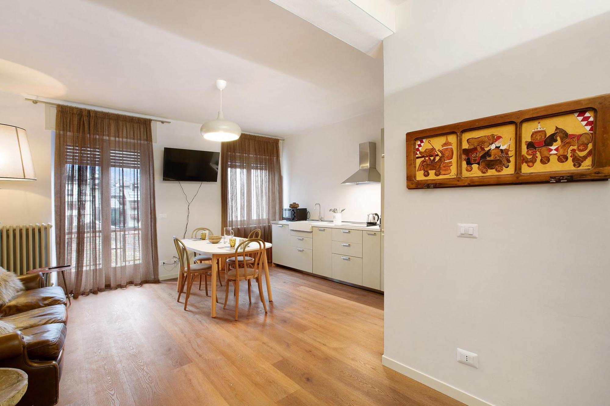 Apartmán Casa Mel Aosta Exteriér fotografie